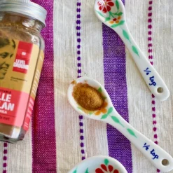 Outlet Painted Ceramic Measuring Spoons Chef Accessories