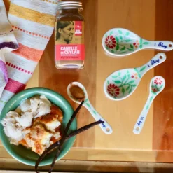 Outlet Painted Ceramic Measuring Spoons Chef Accessories