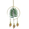 New Palm Leaf Chime Wall Decor