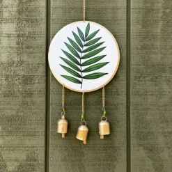New Palm Leaf Chime Wall Decor