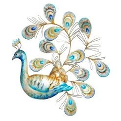 Clearance Peacock Wall Decor Laying Wall Decor