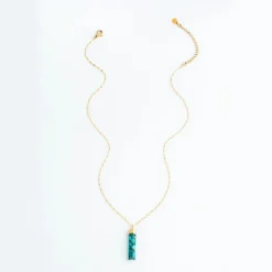 New Pillar Necklace Turquoise Fight Trafficking | Necklaces