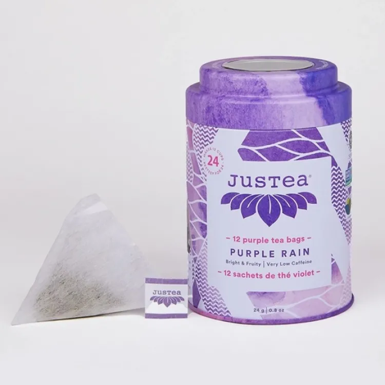 Best Purple Rain Tea Bag Tin Food