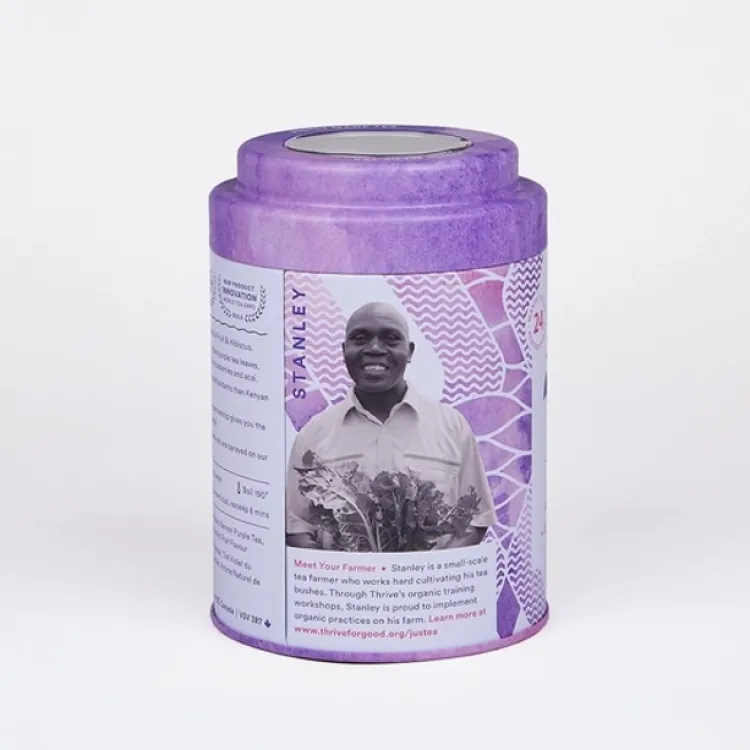 Best Purple Rain Tea Bag Tin Food
