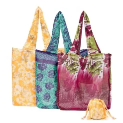 Outlet Recycled Sari Pocket Bag Bags