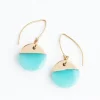 Sale Refresh Earrings Aqua Fight Trafficking | Earrings