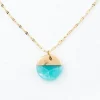Outlet Refresh Necklace Aqua Fight Trafficking | Necklaces