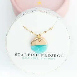 Outlet Refresh Necklace Aqua Fight Trafficking | Necklaces