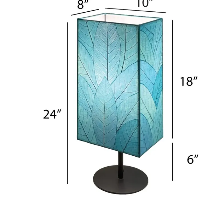 New Sequoia Table Leaf Lamp – Sea Blue – preorder for est. ship 8/2025 Leaf Lamps