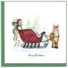 Hot Sleigh Ride Quilling Card Christmas Cards