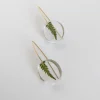 Sale Small Moon Fern Earrings Earrings