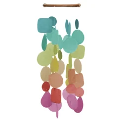 Hot Small Round Capiz Shell Chime – Fiesta Capiz Wind Chimes