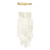 Clearance Small Square Capiz Wind Chime – White Capiz Wind Chimes