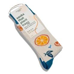 Clearance Socks That Plant Trees Oranges Socks