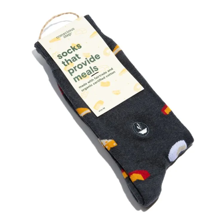 Clearance Socks That Provide Meals – Cheese Socks