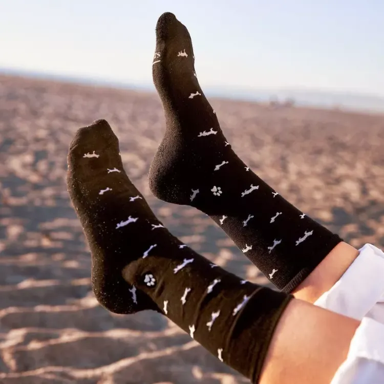 Best Socks That Save Dogs Black Socks
