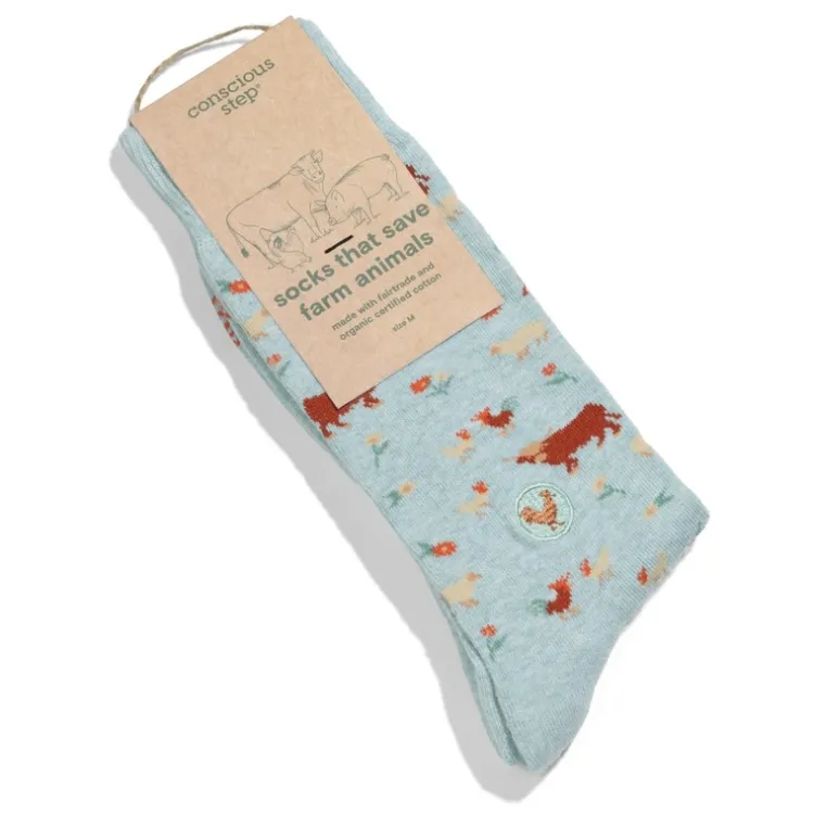 New Socks that Save Farm Animals Socks