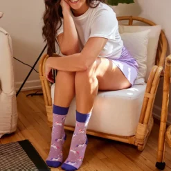Hot Socks That Save LGBTQ Lives Purple Unicorn Socks
