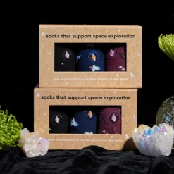 Sale Socks that Support Space Exploration Boxed Set Socks