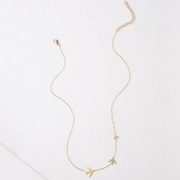 Online Sparrow Gold Necklace Fight Trafficking | Necklaces