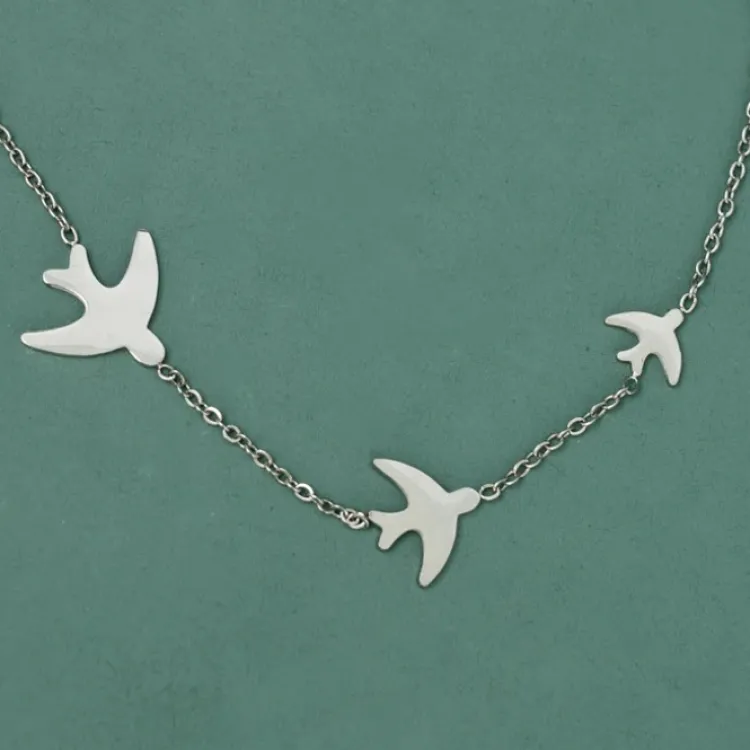 Best Sparrow Necklace Silver Fight Trafficking | Necklaces