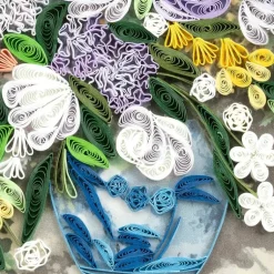 Sale Spring Bouquet Renoir Quilling Card Famous Painting Cards | Bird & Flower Cards