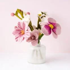 Outlet Strawberry Fields Felt Flower Bouquet Felt Flowers