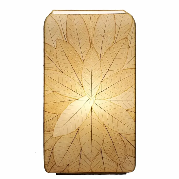 Outlet Sunburst Table Lamp – Natural Leaf Lamps