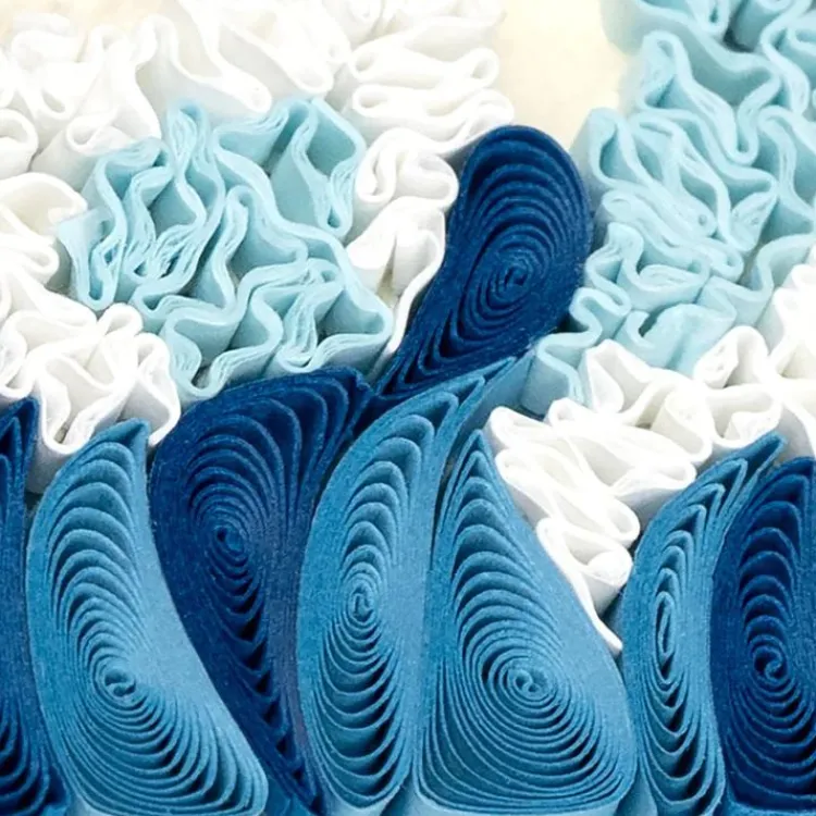 Discount The Great Wave Art Quilling Card Famous Painting Cards