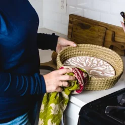 Best Tree of Life Bread Warmer Basket Tabletop | Chef Accessories