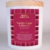 Sale Vanilla Sugar & Berries Soy Candle Glass Candles