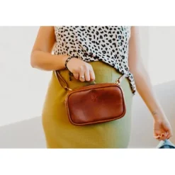 Online Vegan Leather Mao Bag Brown Bags
