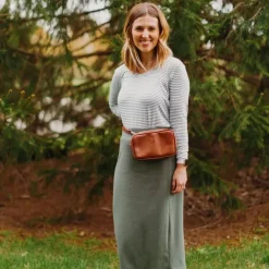 Online Vegan Leather Mao Bag Brown Bags