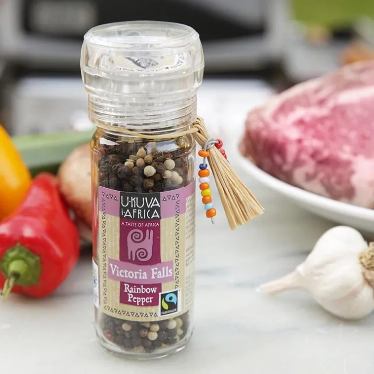 Online Victoria Falls Rainbow Pepper Grinder Food | Chef Accessories