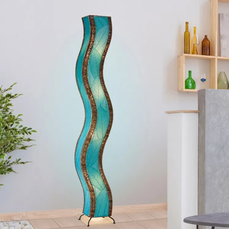 New Wave Giant Leaf Lamp – Blue – preorder for est. ship 6/2025 Leaf Lamps