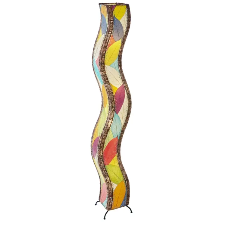 Fashion Wave Giant Leaf Lamp – Multi – preorder for est. ship 6/2025 Leaf Lamps