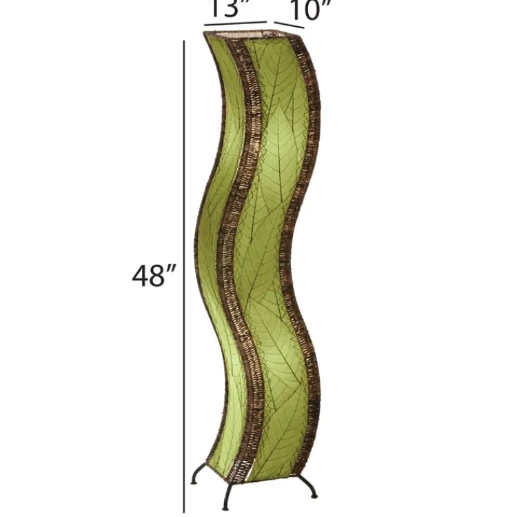 Hot Wave Large Leaf Lamp – Green – preorder for est. ship 8/2025 Leaf Lamps