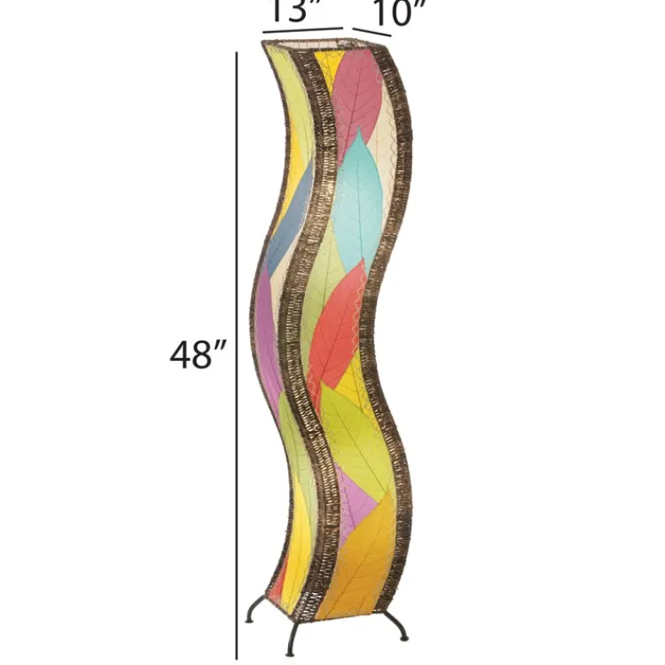 Sale Wave Large Leaf Lamp – Multi – preorder for est. ship 8/2025 Leaf Lamps