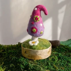 Discount Woodland Felt Mushroom Purple Paradise Felt Flowers